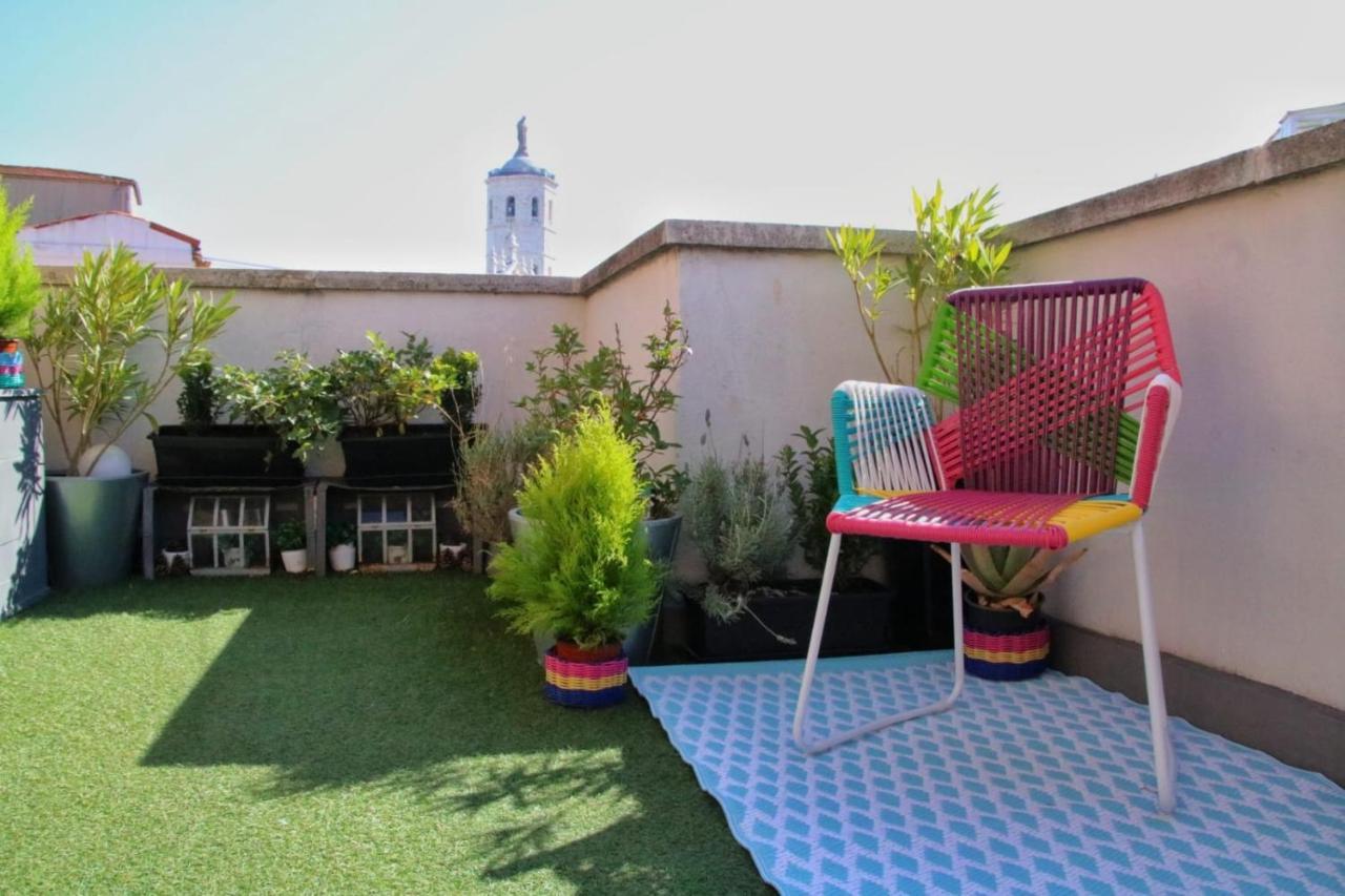 El Atico De Valladolid - Centro - Terraza - Wifi Exterior foto